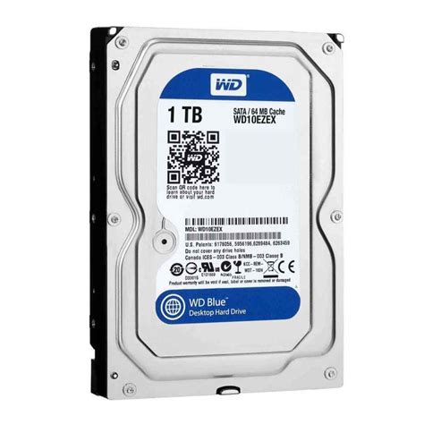 1TB WD Blue PC Desktop Hard Drive .